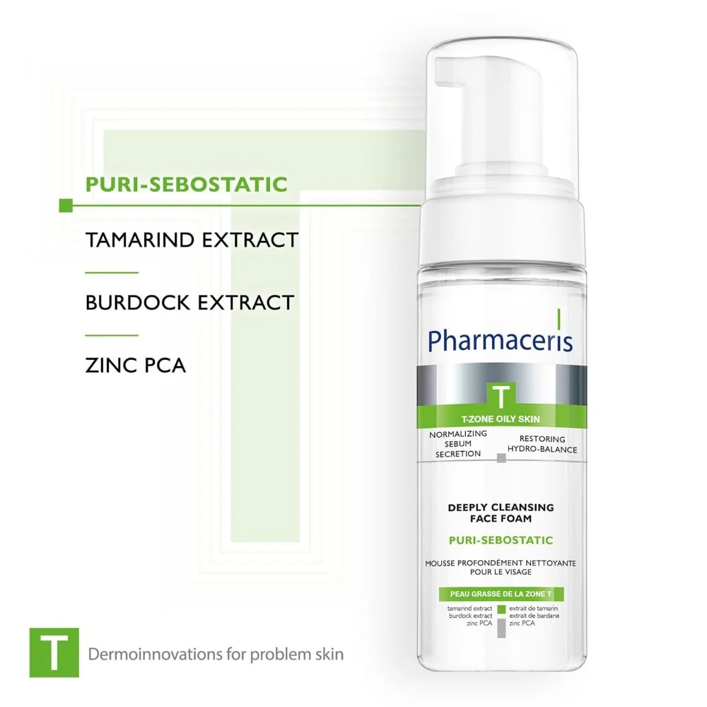 Pharmaceris T Puri-Sebostatic Deeply Cleansing Foam 150ml - Image 3