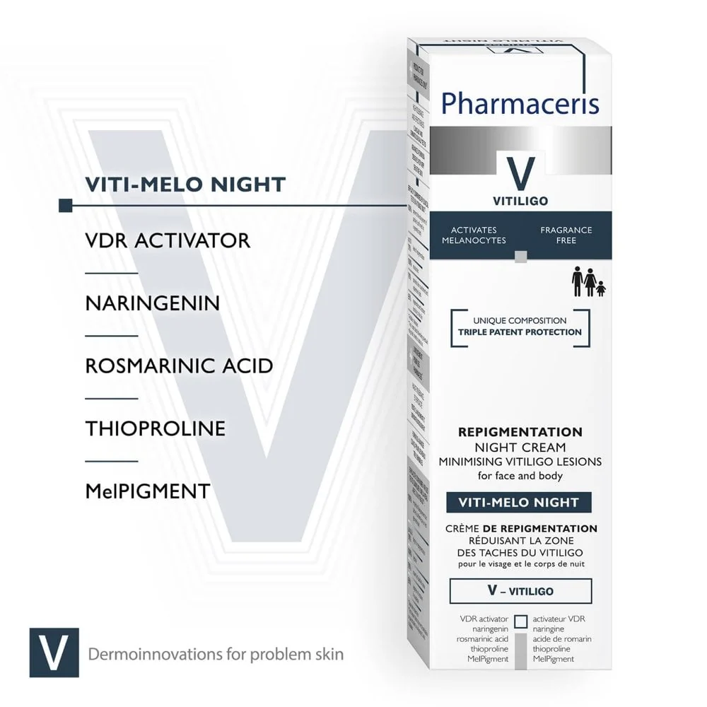 Pharmaceris V Viti-Melo Night Repigmentation Night Cream 40ml - Image 3
