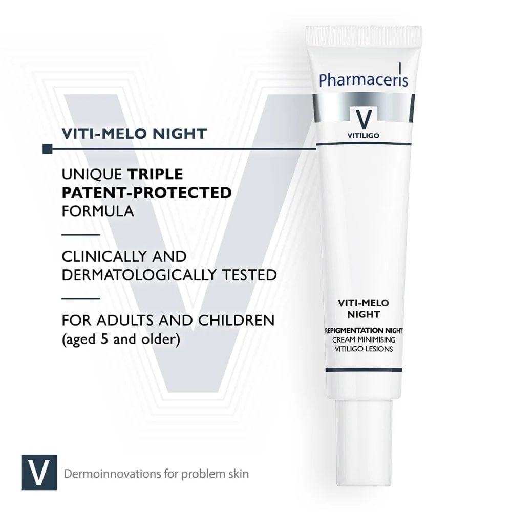 Pharmaceris V Viti-Melo Night Repigmentation Night Cream 40ml - Image 4