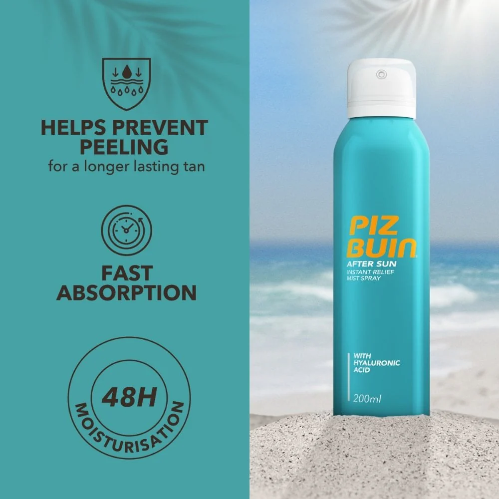 Piz Buin After Sun Instant Relief Mist Spray 200ml - Image 6
