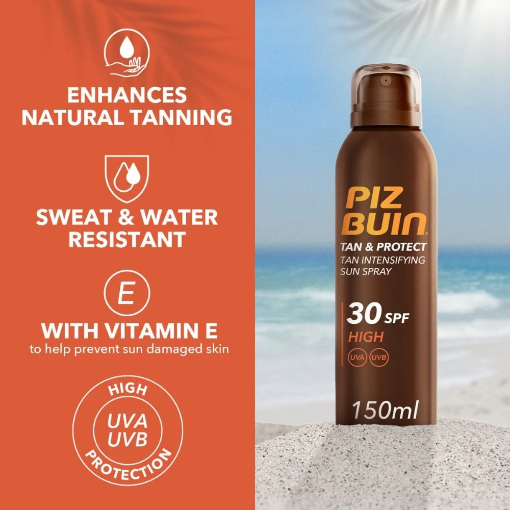 Piz Buin Tan & Protect Spray SPF30 150ml - Image 2