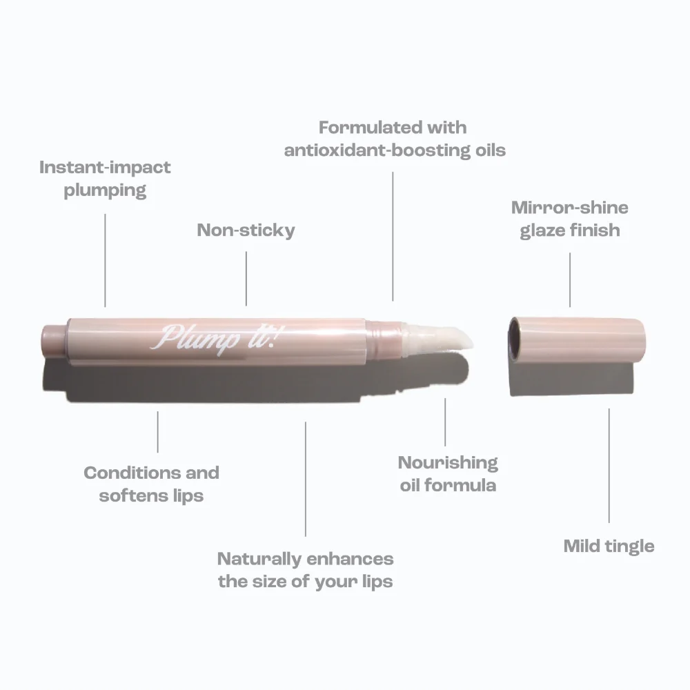 Plump It Volumising Lip Oil 3ml - Image 4
