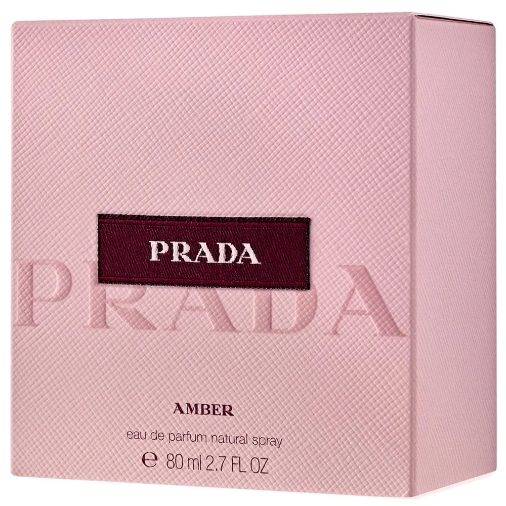 Prada Amber Woman Eau De Parfum 80ml - Image 2