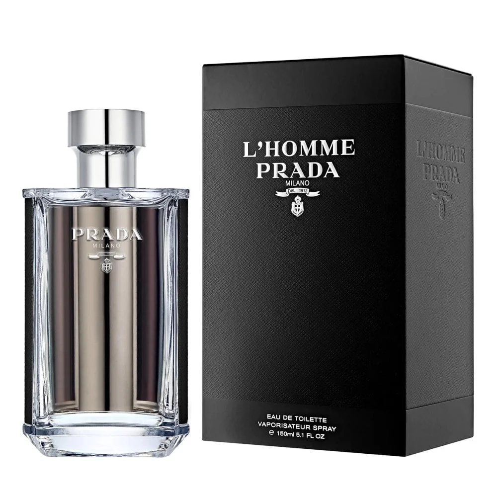 Prada L'Homme Eau De Toilette 150ml - Image 2