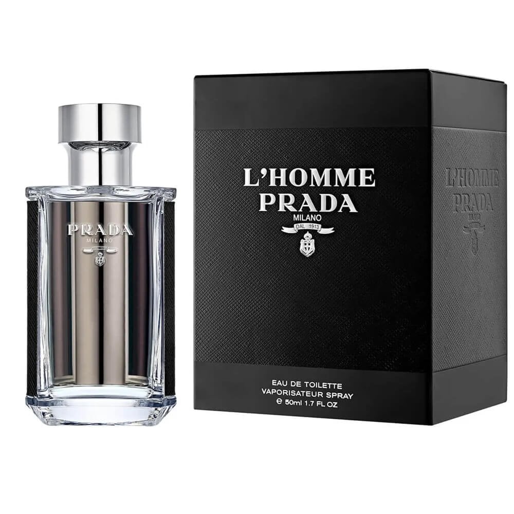 Prada L'Homme Eau De Toilette 50ml - Image 2