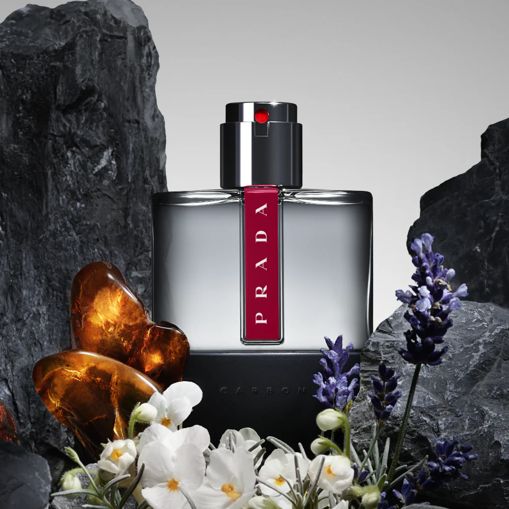 Prada Luna Rossa Carbon Eau De Toilette Gift Set 100ml - Image 3