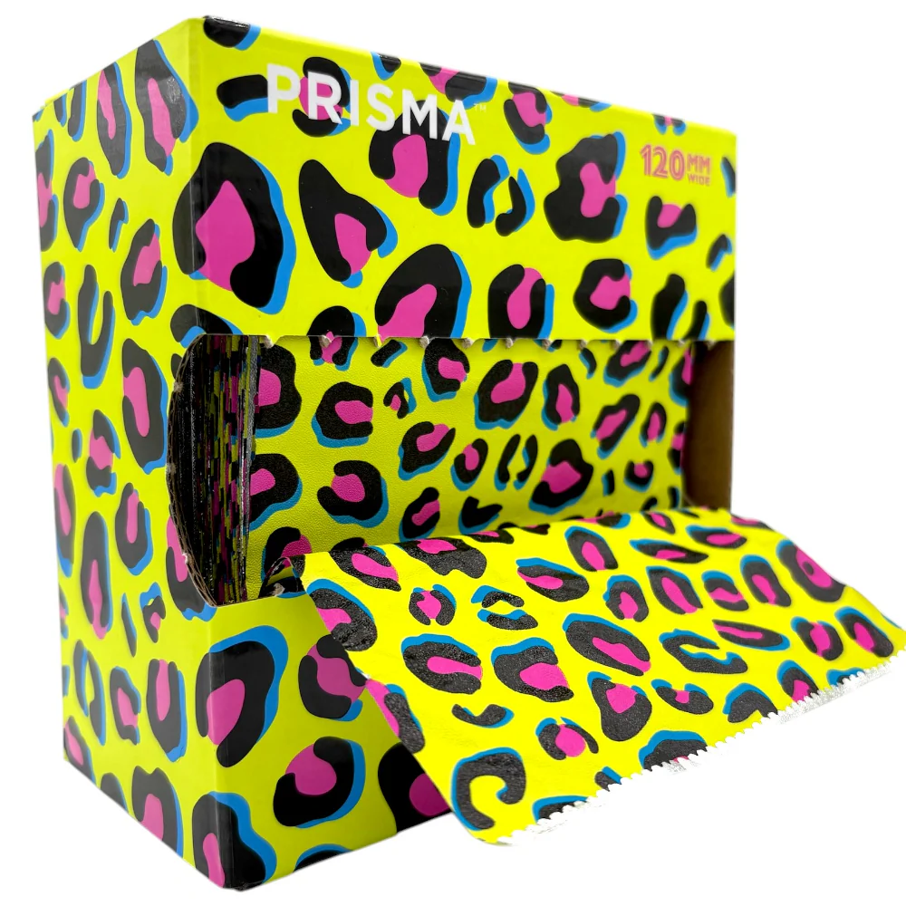 Prisma Pop-up Embossed Foil Leopard 120mm x 280mm 500 Sheets - Image 3