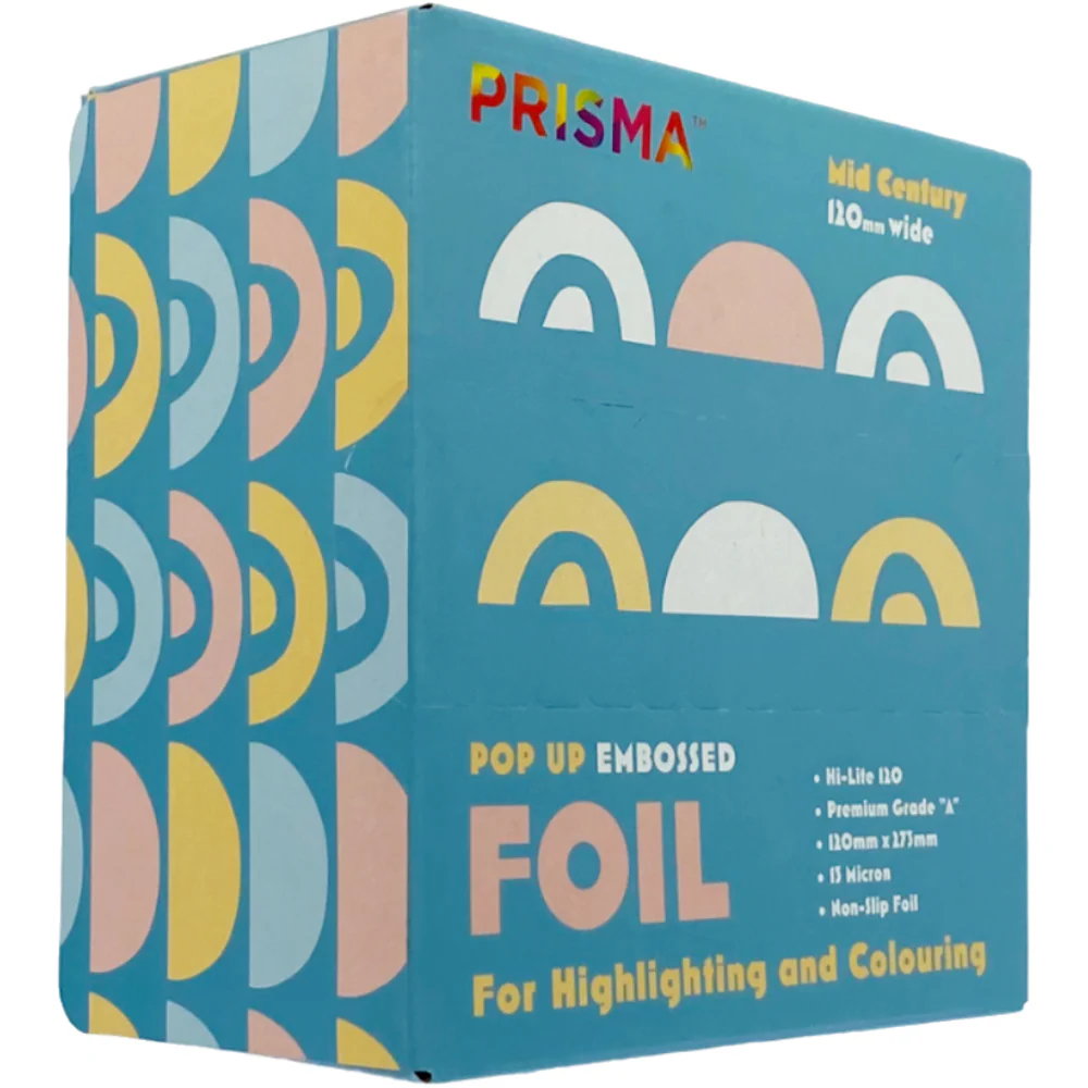 Prisma Pop-up Silver Embossed Foil Century 120mm x 273mm 500 Sheets - Image 2