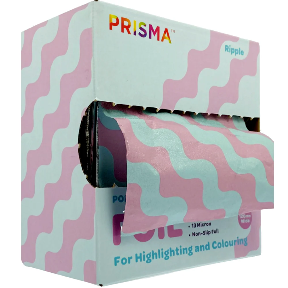 Prisma Pop-up Silver Embossed Foil Ripple 120mm x 273mm 500 Sheets - Image 4