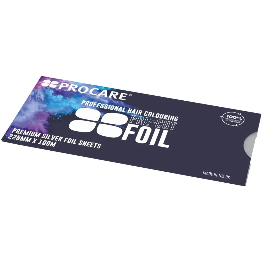 Procare Pre-Cut Silver Foil Strips 100mm x 225mm - Image 2
