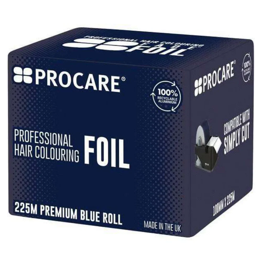 Procare Premium Blue Fade Hair Foil 100mm x 225mtr - Image 2