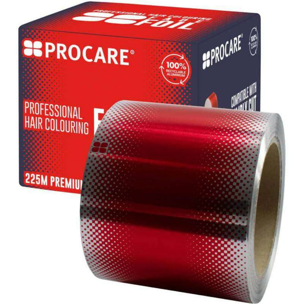 Procare Premium Red Fade Hair Foil 100mm x 225mtr - Image 2