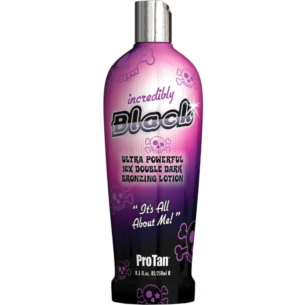 ProTan Incredibly Black Bronzing Tanning Accelerator Lotion Twin Pack 2 x 250ml - Image 2