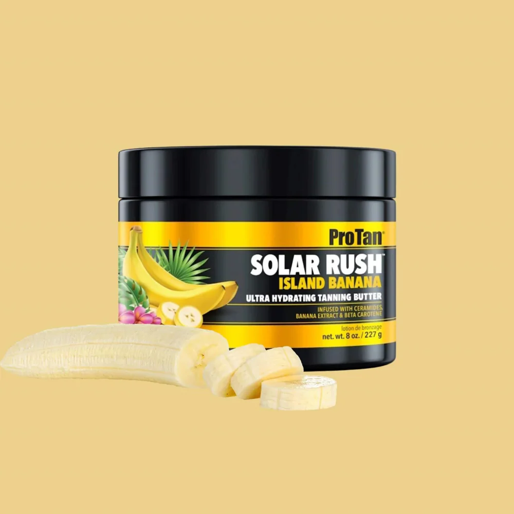 ProTan Solar Rush Island Banana Ultra Hydrating Tanning Butter 227g - Image 2
