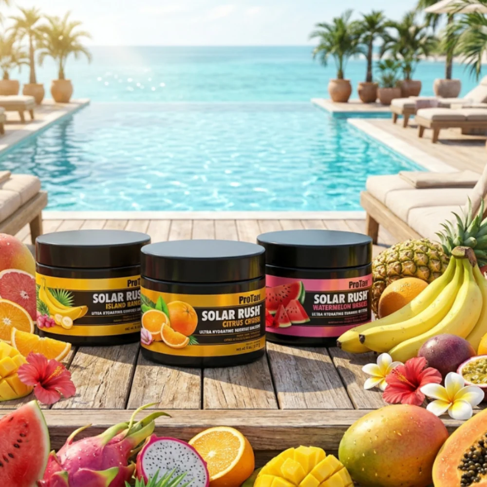 ProTan Solar Rush Island Banana Ultra Hydrating Tanning Butter 227g - Image 3