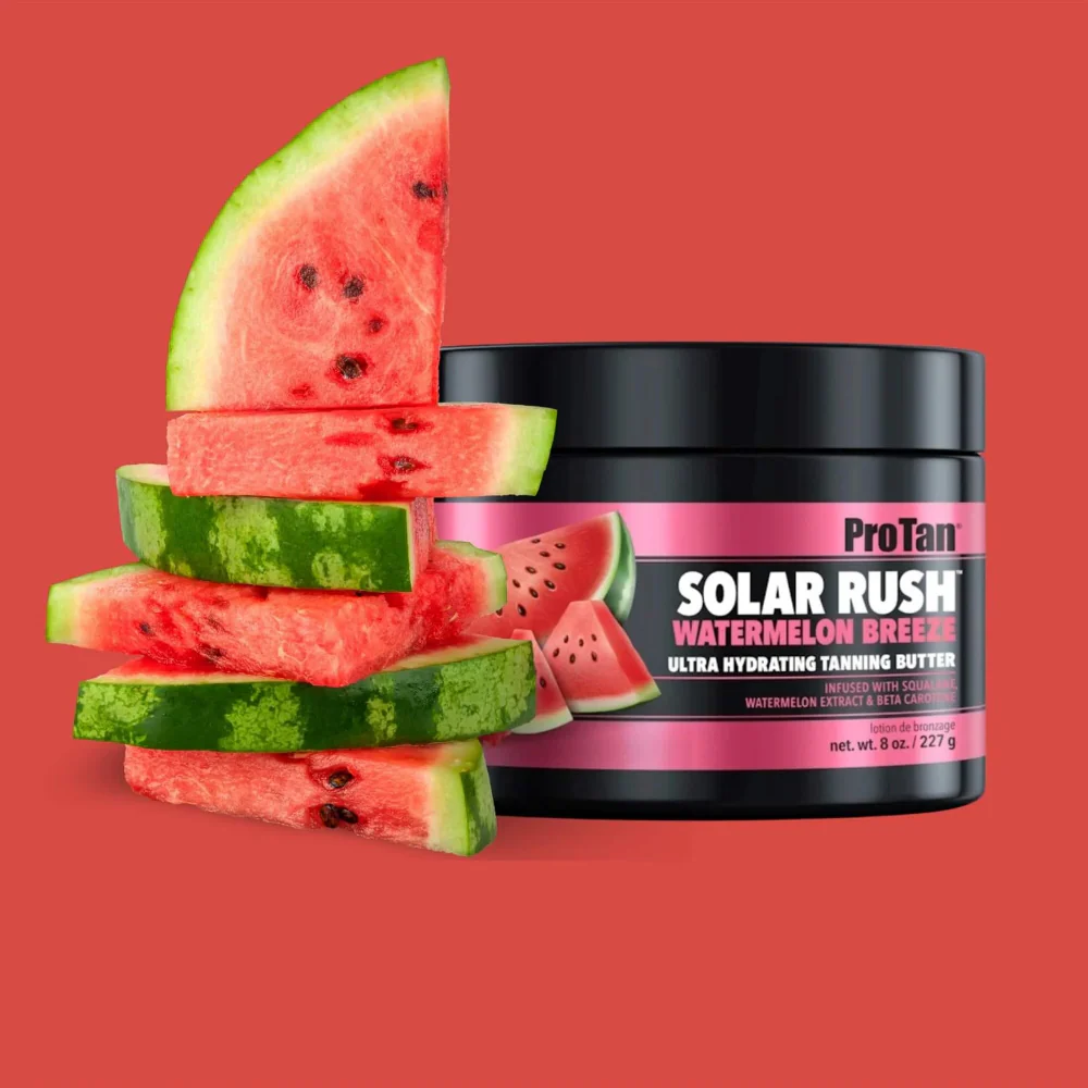 ProTan Solar Rush Watermelon Breeze Ultra Hydrating Tanning Butter 227g - Image 2