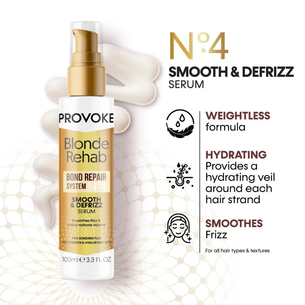 PROVOKE Blonde Rehab No.4 Bond Repair Serum 100ml - Image 2