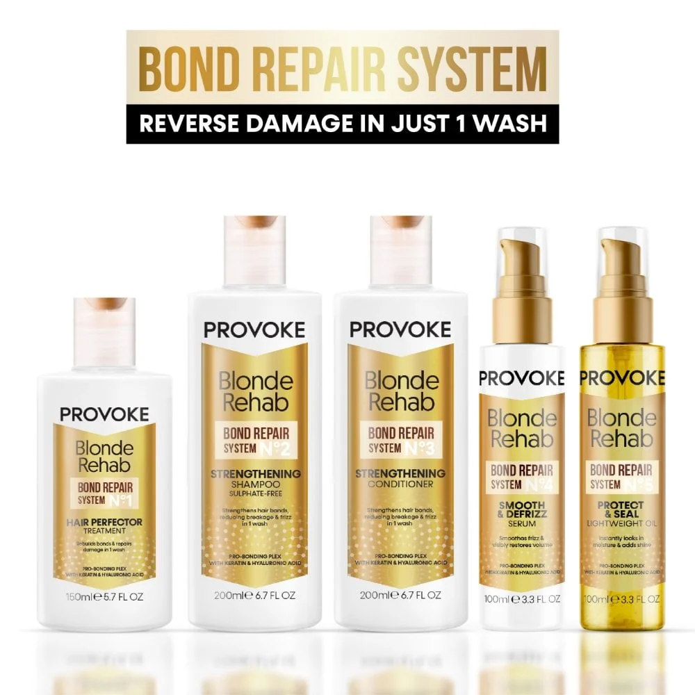 PROVOKE Blonde Rehab No.4 Bond Repair Serum 100ml - Image 6