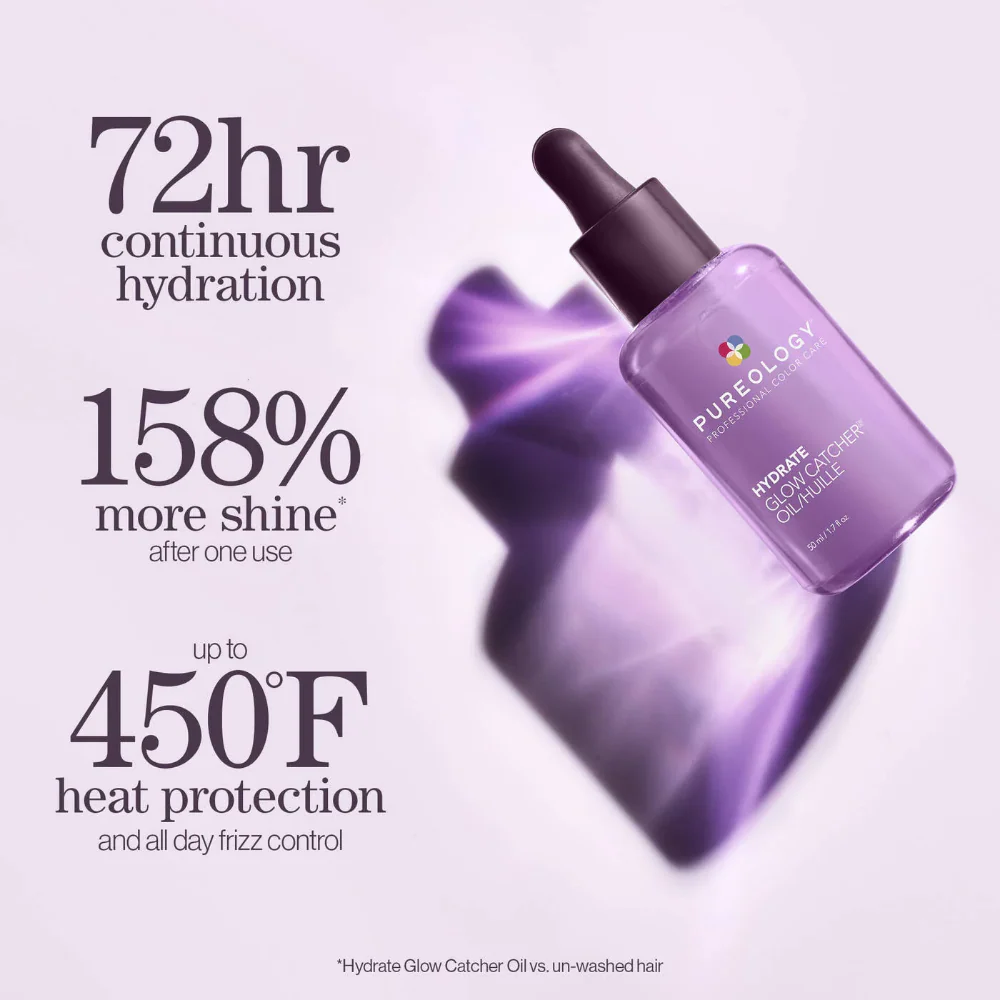 Pureology Hydrate Glow Catcher Oil 50ml - Image 2