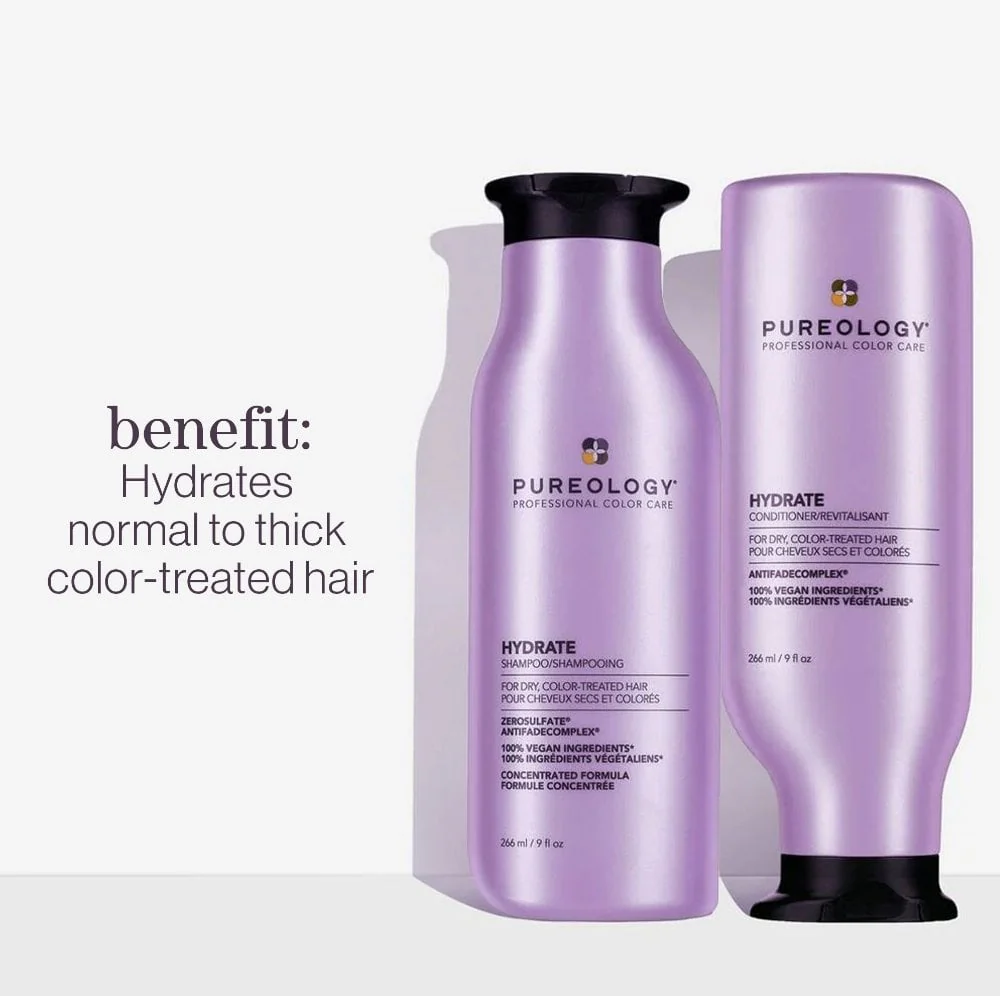 Pureology Hydrate Moisturising Conditioner 266ml - Image 5