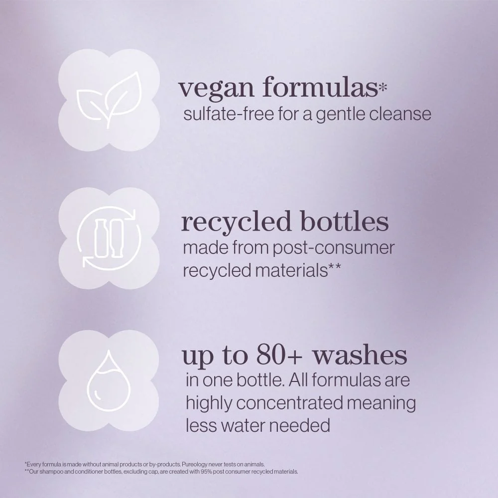 Pureology Hydrate Sheer Moisturising Shampoo 1000ml - Image 5