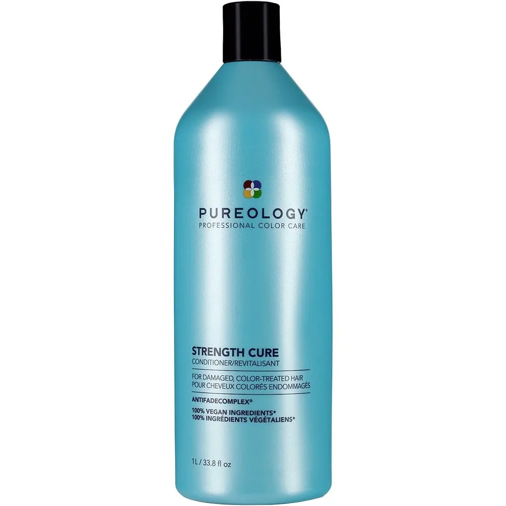 Pureology Strength Cure Strengthening Shampoo & Conditioner Twin 2 x 1000ml - Image 4
