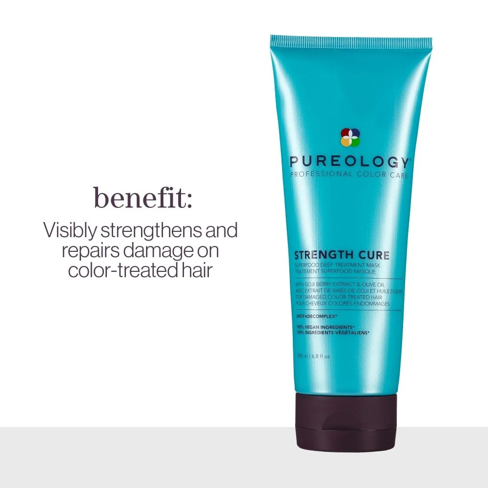 Pureology Strength Cure Superfood Deep Treatment Mask 200ml - Image 5