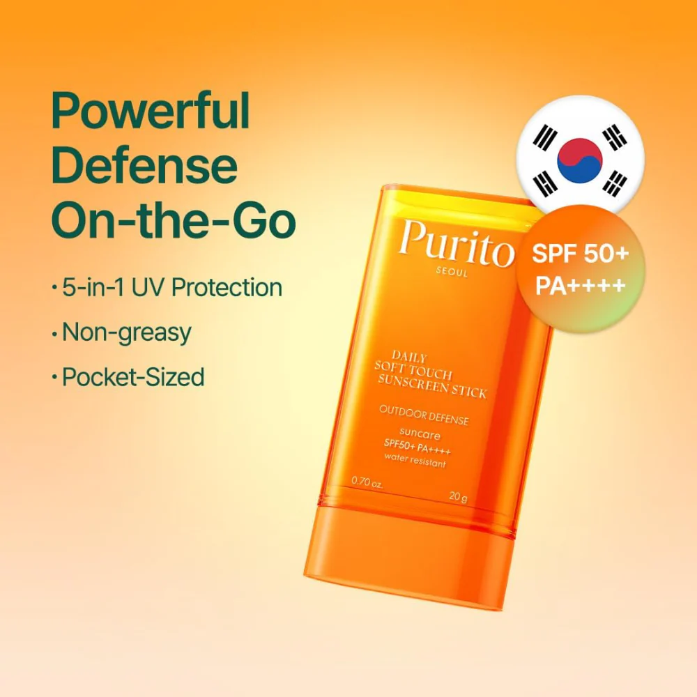 Purito Daily Soft Touch Sunscreen Stick PA++++ SPF50+ 20g - Image 3