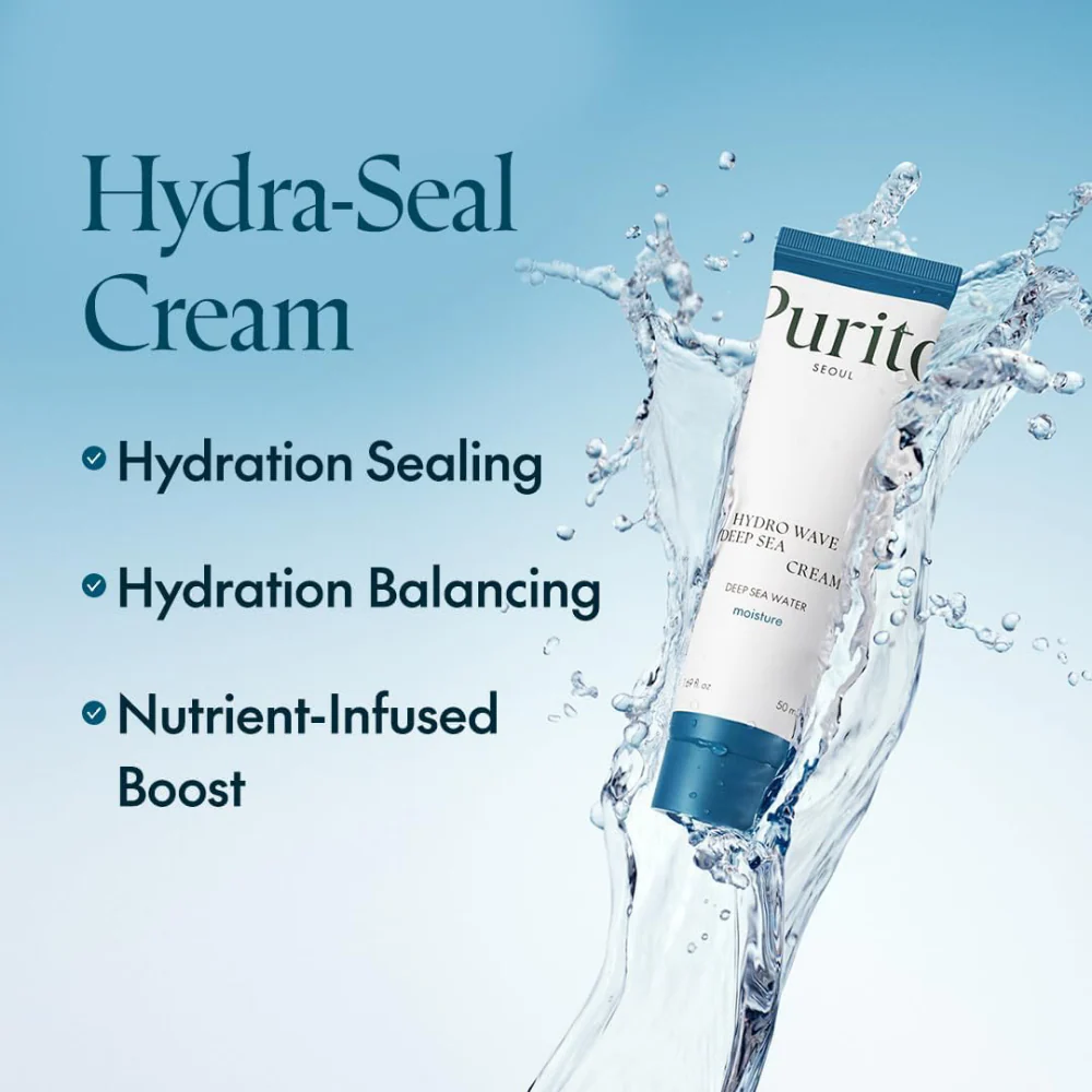 Purito Hydro Wave Deep Sea Cream 50ml - Image 3