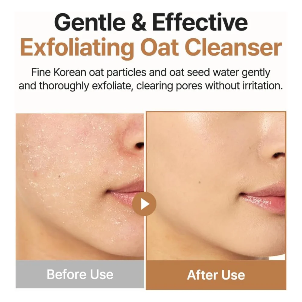 Purito Oat In Gentle Exfoliating Face Cleanser 150ml - Image 4