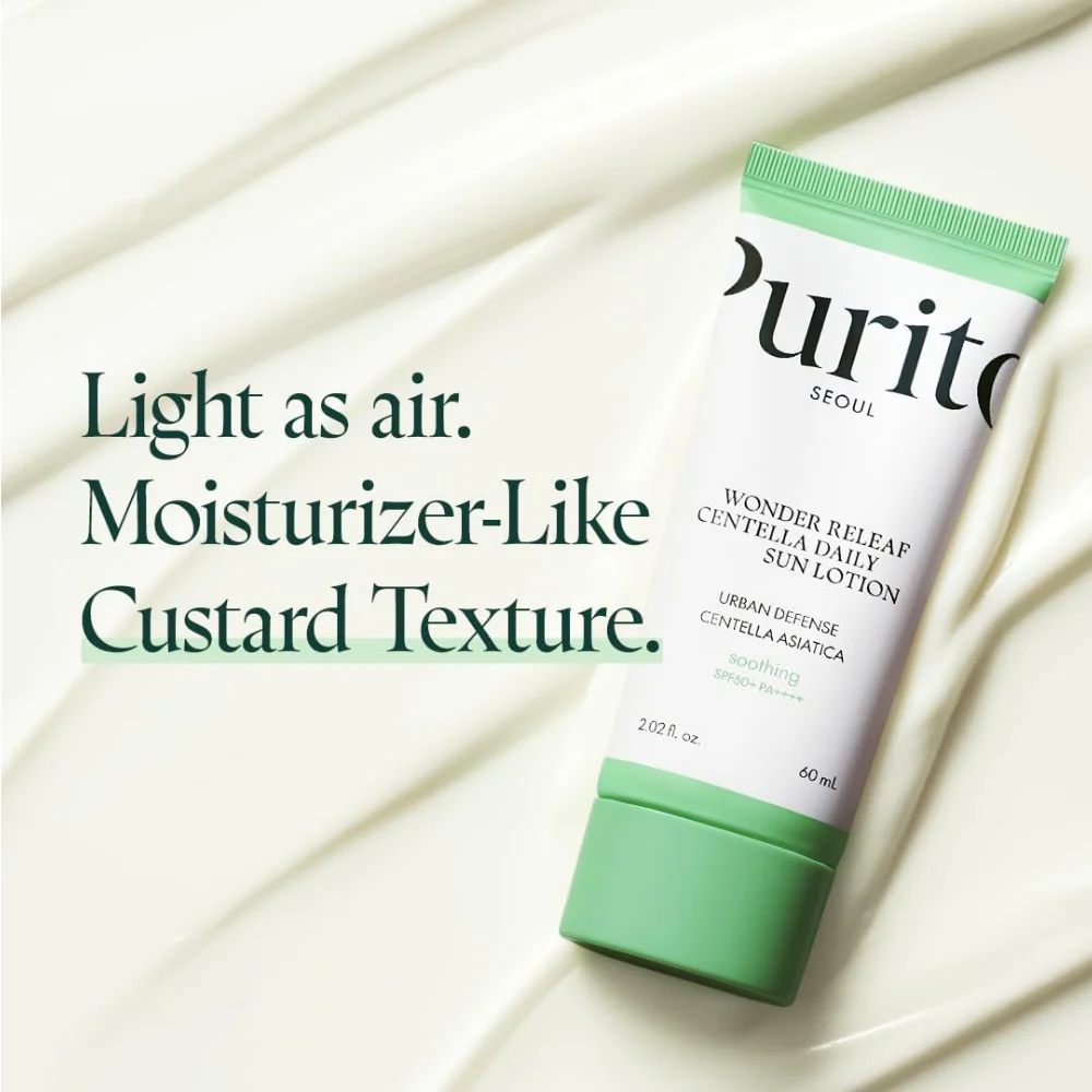 Purito Wonder Releaf Centella Daily Sun Lotion PA++++ SPF50+ 15ml - Image 4