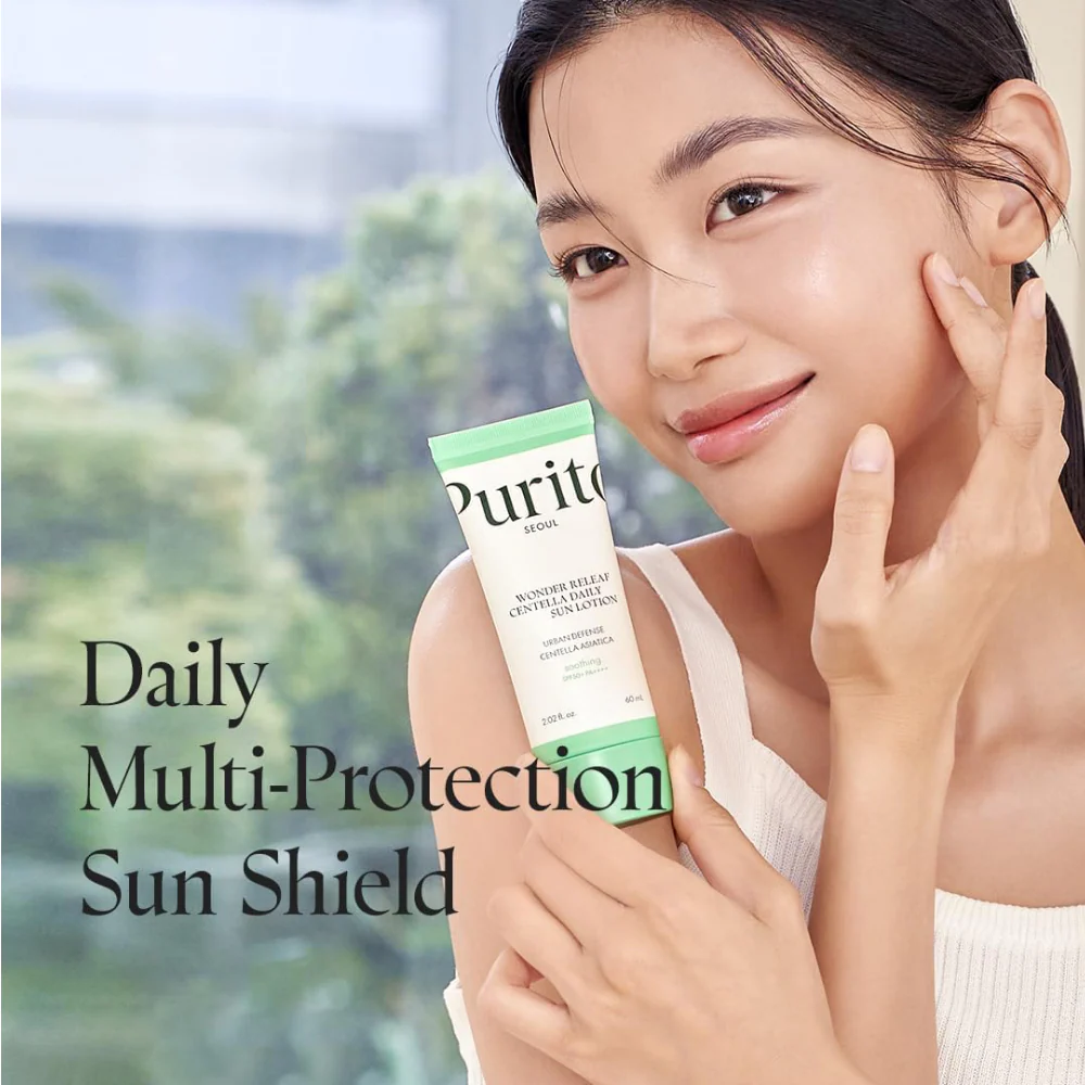 Purito Wonder Releaf Centella Daily Sun Lotion PA++++ SPF50+ 15ml - Image 5