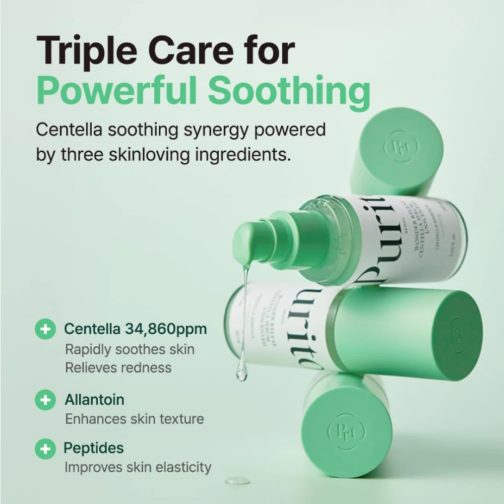 Purito Wonder Releaf Centella Toner Unscented 30ml - Image 3