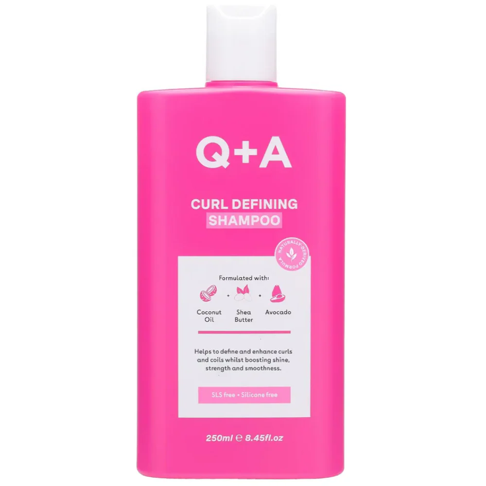 Q+A Curl Defining Shampoo & Conditioner Twin 2 x 250ml - Image 2