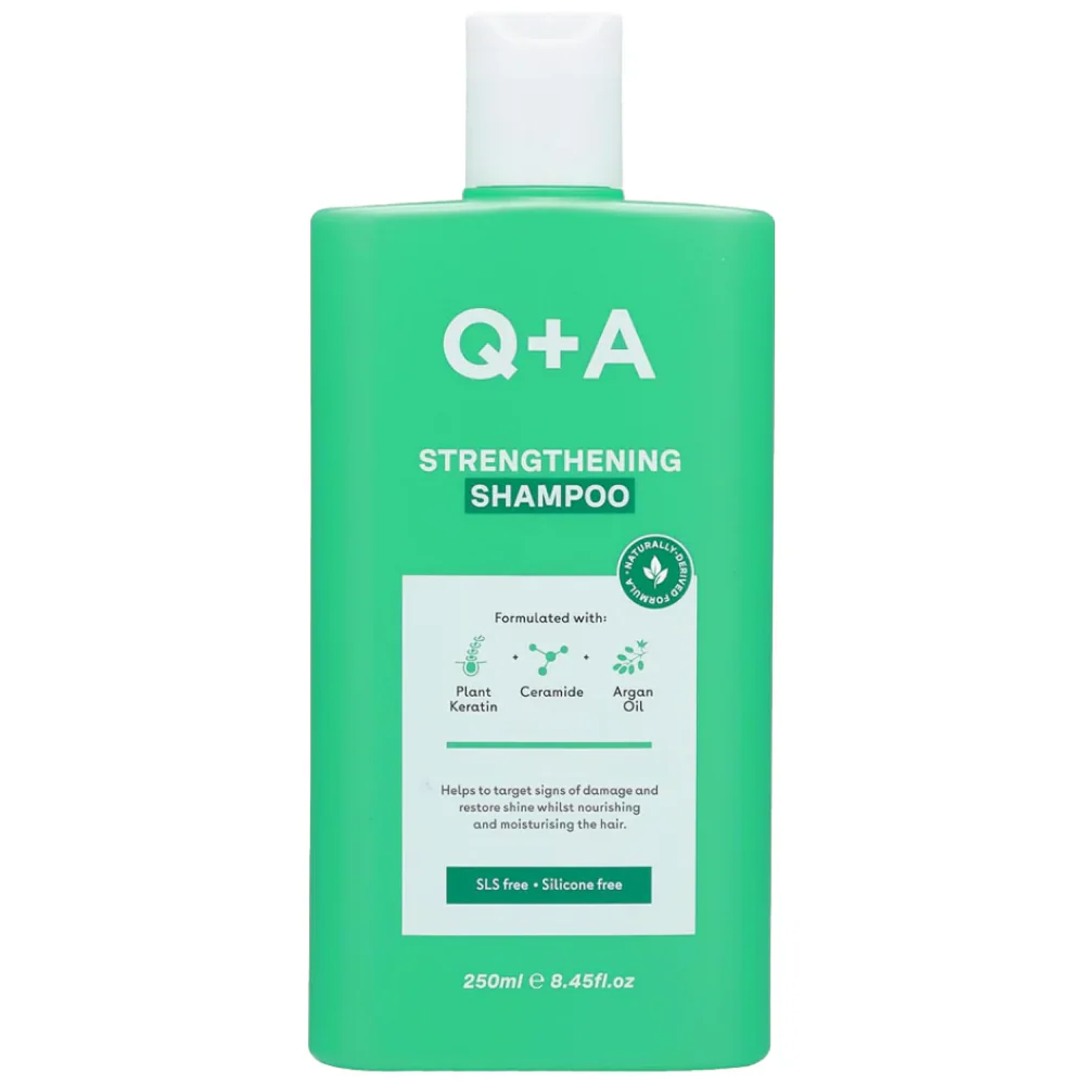 Q+A Strengthening Shampoo & Conditioner Twin 2 x 250ml - Image 2