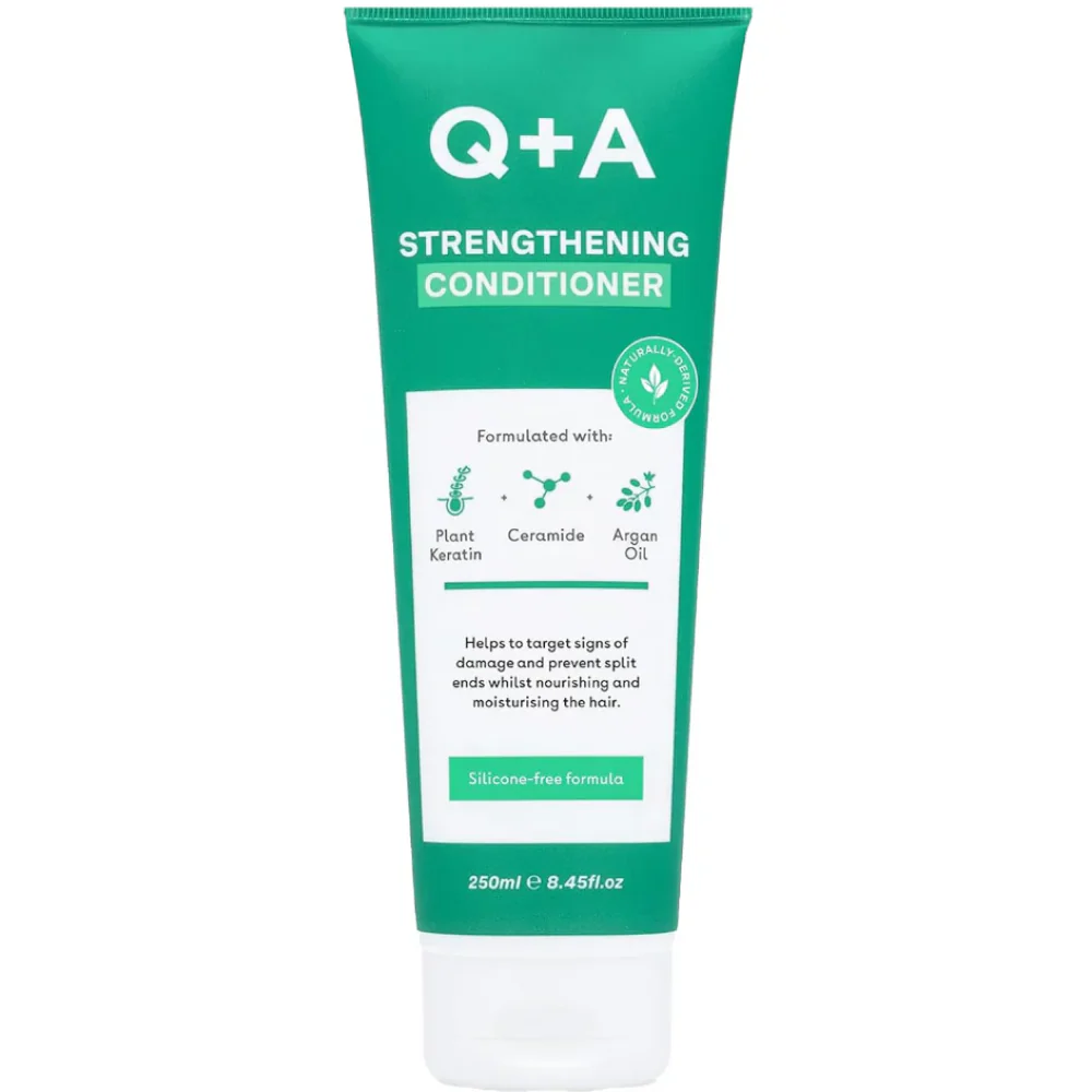 Q+A Strengthening Shampoo & Conditioner Twin 2 x 250ml - Image 3