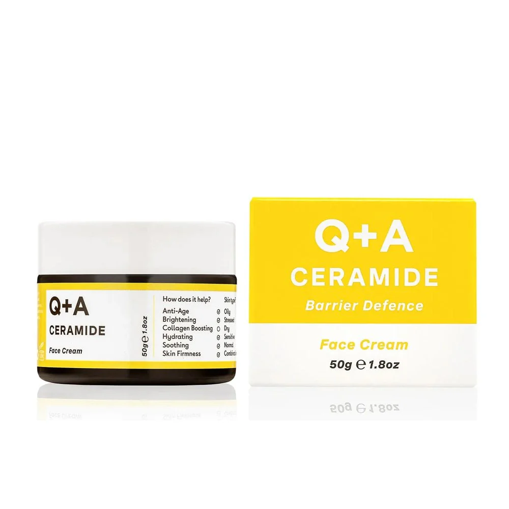Q+A Ceramide Barrier Defence Face Cream 50g - Image 2