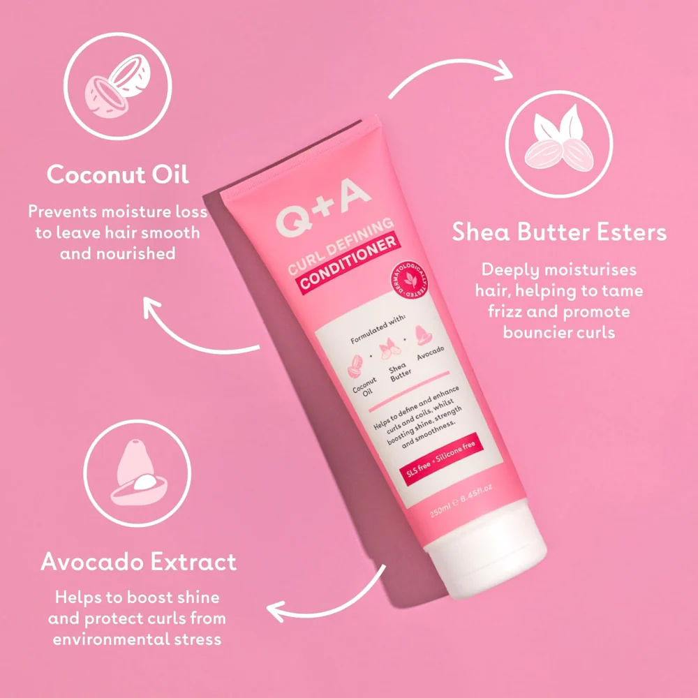 Q+A Curl Defining Conditioner 250ml - Image 2