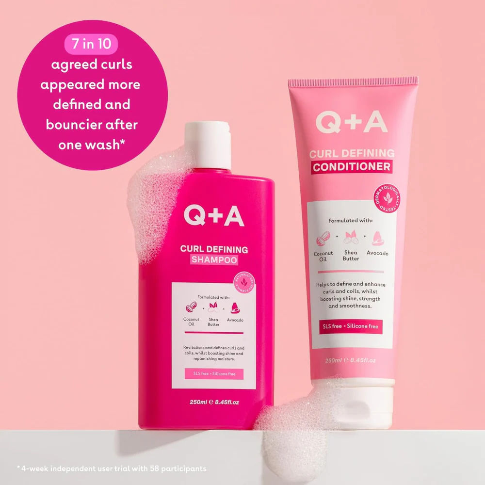 Q+A Curl Defining Shampoo 250ml - Image 3