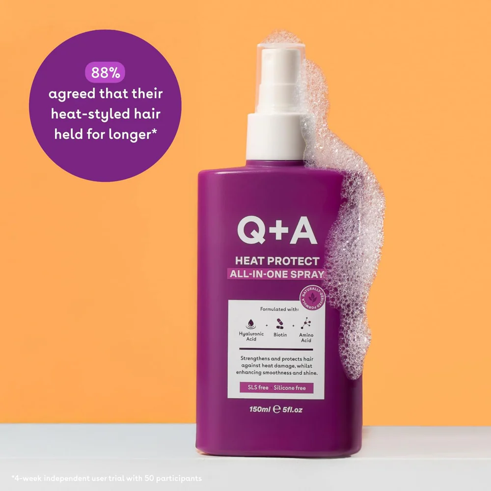 Q+A Heat Protect All-In-One Spray 150ml - Image 3