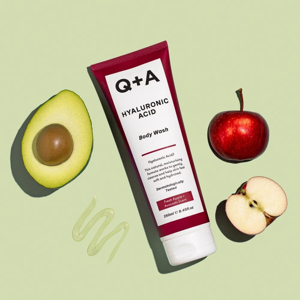 Q+A Hyaluronic Acid Body Wash 250ml - Image 2