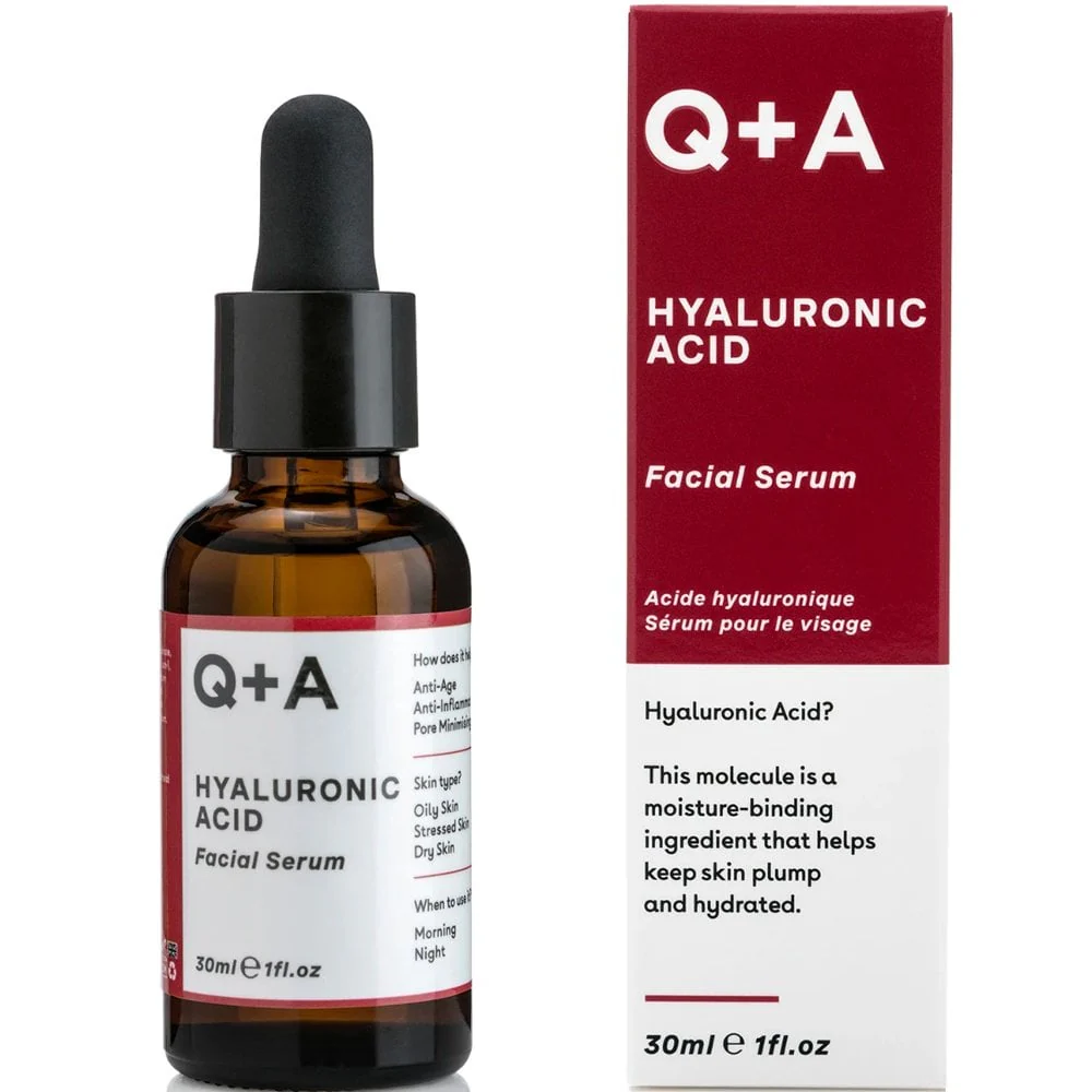 Q+A Hyaluronic Acid Facial Serum 30ml - Image 2