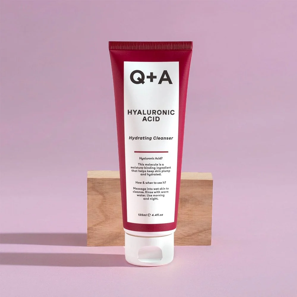 Q+A Hyaluronic Acid Hydrating Gel Cleanser 125ml - Image 3
