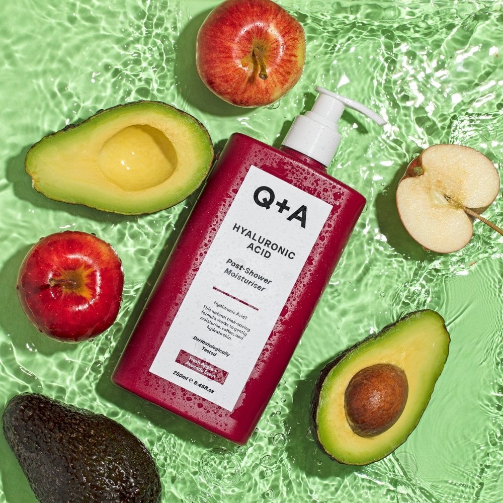 Q+A Hyaluronic Acid Post-Shower Moisturiser 250ml - Image 3