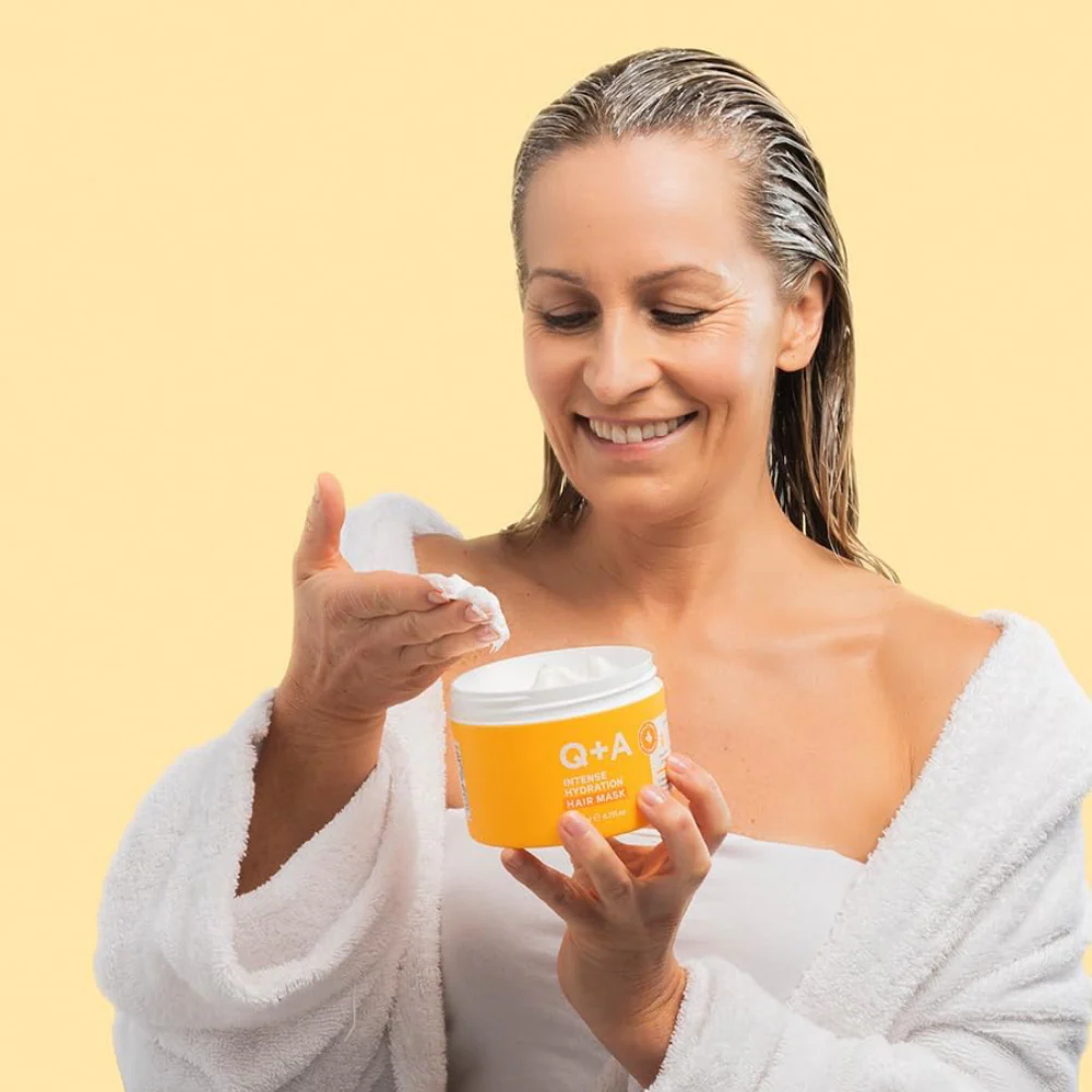 Q+A Intense Hydration Hair Mask 200ml - Image 5
