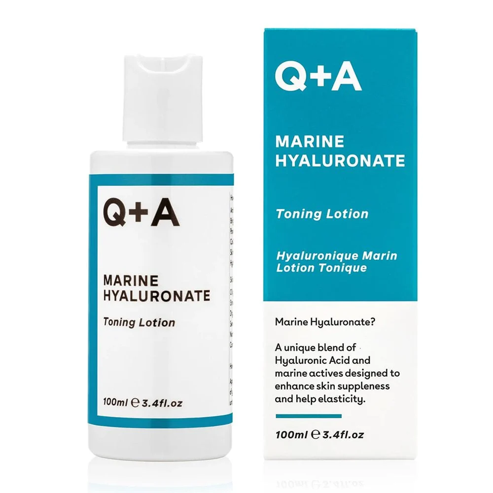Q+A Marine Hyaluronate Algae Toning Lotion 100ml - Image 2
