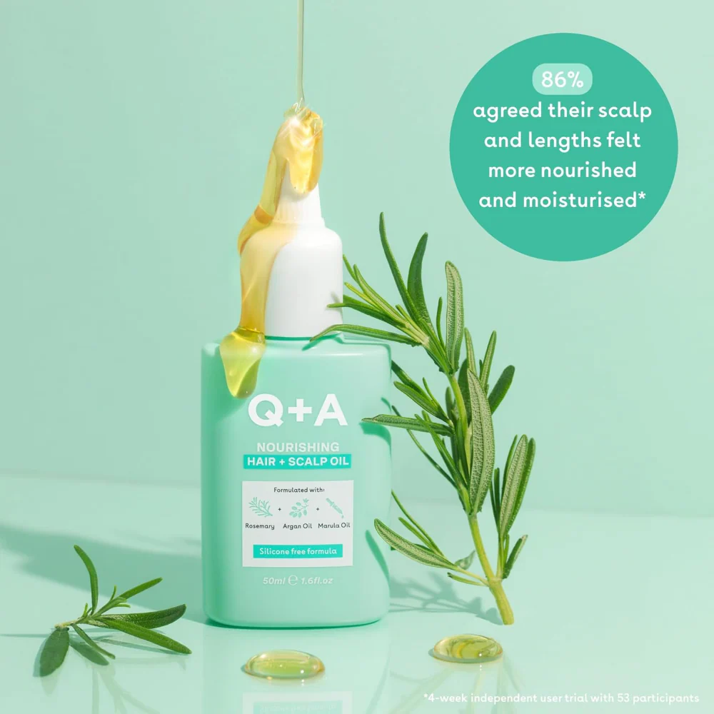 Q+A Nourishing Hair & Scalp Oil 50ml - Image 3