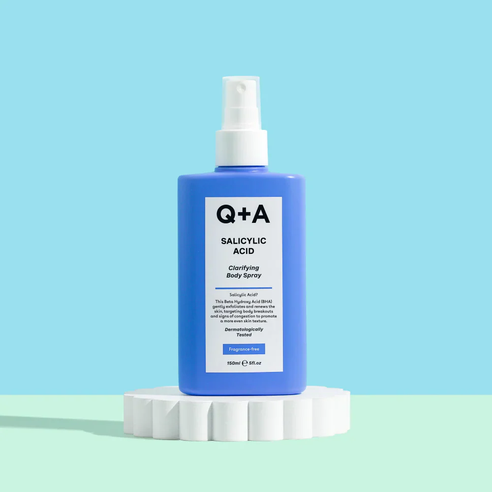 Q+A Salicylic Acid Clarifying Body Spray 150ml - Image 3