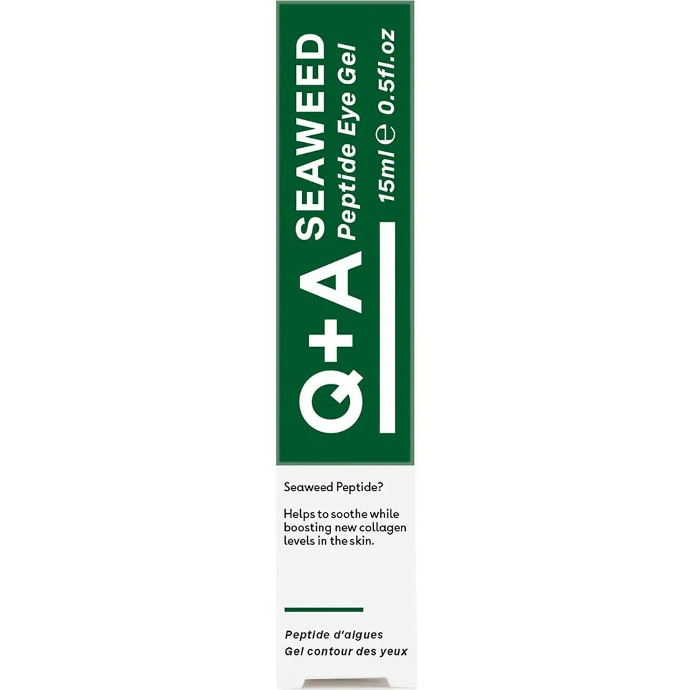 Q+A Seaweed Peptide Eye Gel 15ml - Image 2