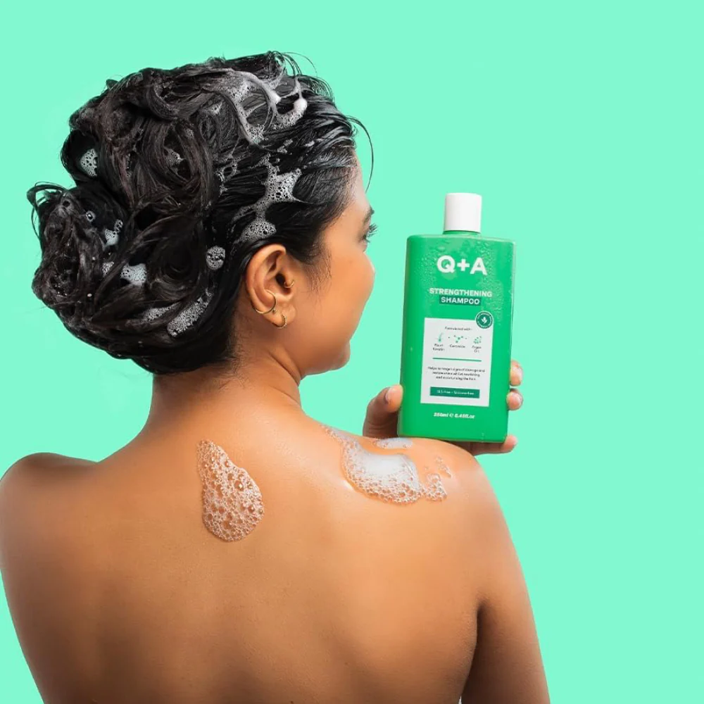 Q+A Strengthening Shampoo 250ml - Image 4